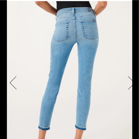 7 FOR ALL MANKIND SKINNY JEANS - Picture 5 of 10